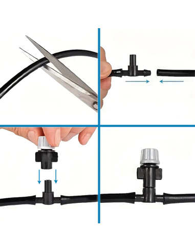 2 PZ Kit système d'arrosage automatique...