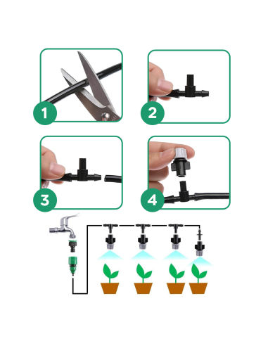 Kit de Système d'Irrigation Automatique...