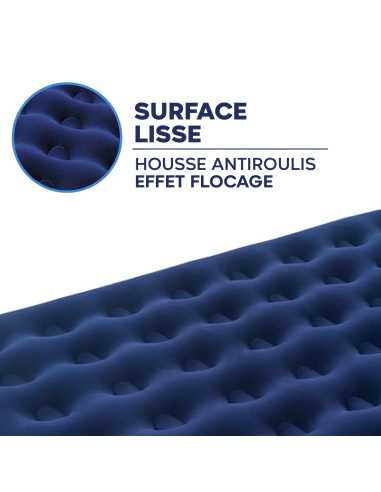 Matelas gonflable double pour le camping et...