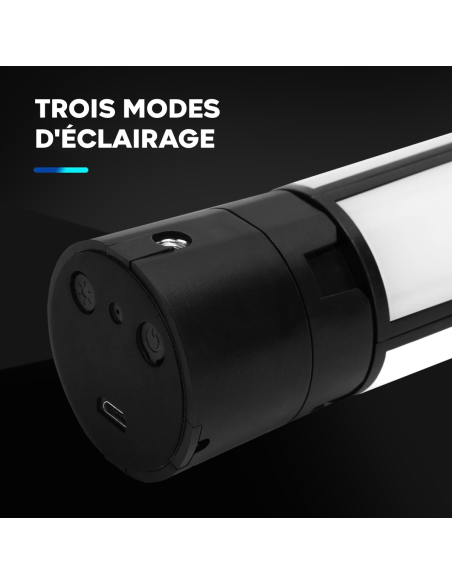 Lumière LED pliable rechargeable Éclairage Photo Vidéo Lampe Portable 5V