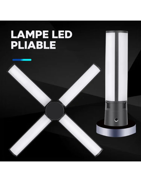 Lumière LED pliable rechargeable Éclairage Photo Vidéo Lampe Portable 5V