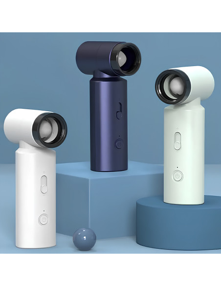 Mini Ventilateur Multifonction Sans Fil Rechargeable avec Vitesse Réglable