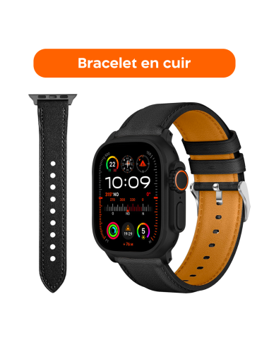Smartwatch Ultra 49mm 4 Bracelets d'appels et...
