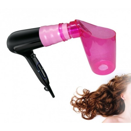 Boucleur - diffuseur d'air pour boucles ondulées en quelques secondes 