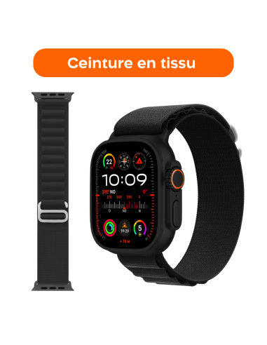 Smartwatch Ultra 49mm 4 Bracelets d'appels et...