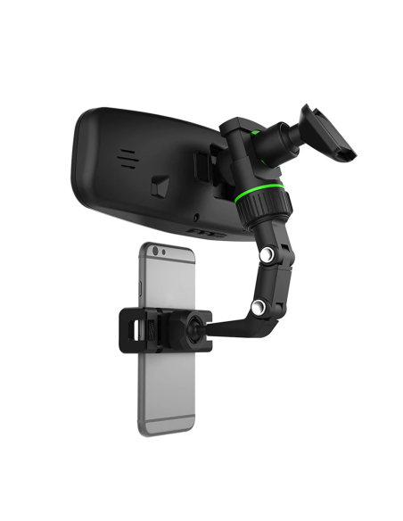 Support de smartphone pour voiture pour rétroviseur, porte-téléphone universel