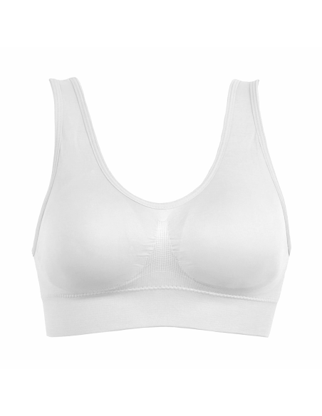 Pack 3 Brassières De Sport Sans Armatures Épaules Larges Respirant Élastique