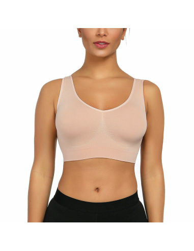Pack 3 Brassières De Sport Sans Armatures...