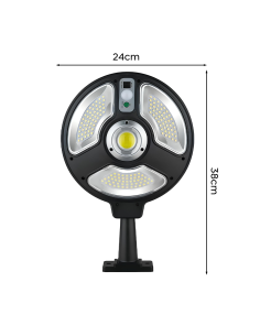Lampe Solaire Lampadaire de Rue 220 LED Panneau Solaire... 2