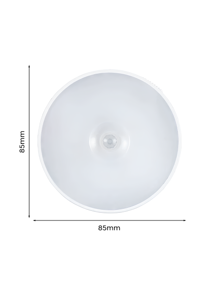 Applique Mural LED Intelligent avec Capteur de Mouvement Rechargeable par USB