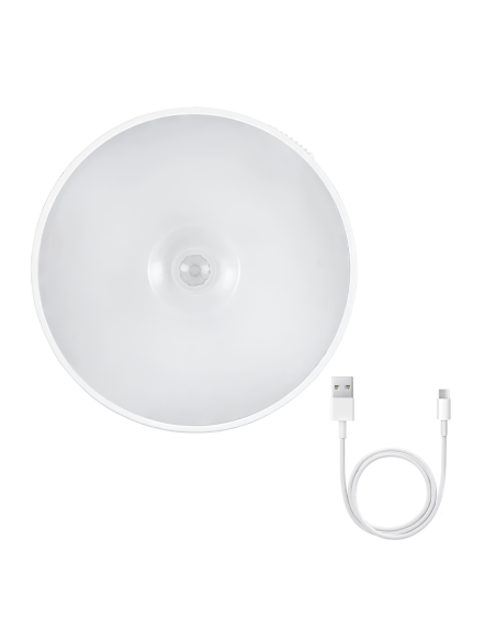 Applique Mural LED Intelligent avec Capteur de Mouvement Rechargeable par USB