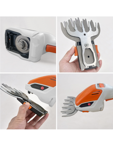 Cisailles Électriques à Haies Batterie 12V Sans...