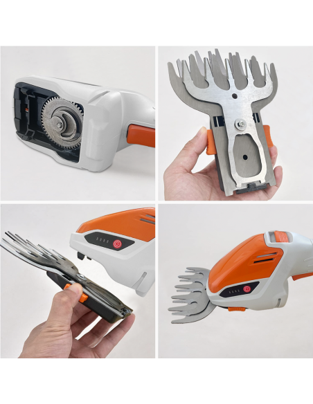 Cisailles Électriques à Haies Batterie 12V Sans Fil Rechargeables