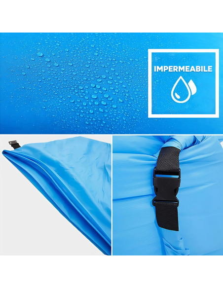 Canapé-lit gonflable Sac de couchage Matelas pneumatique portable de camping