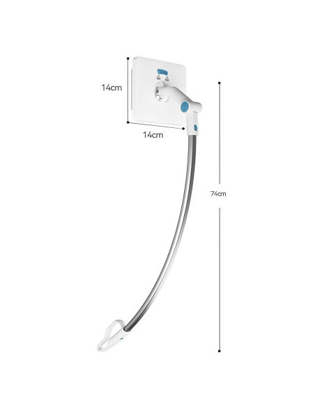 Nettoyeur vitres télescopique brosse chiffon microfibre l'intérieur l'extérieur