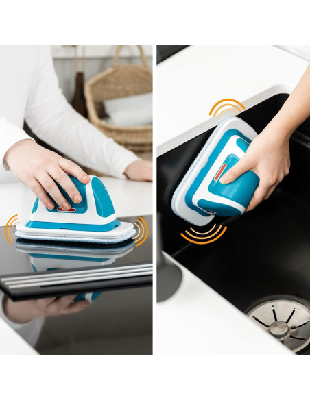 Laveuse-Lustrante Multifonction Scrubber Multisurface Sans Fil