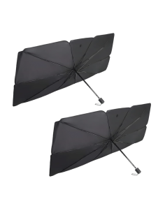 2 PZ Pare-soleil pliable voiture couverture de pare-brise...
