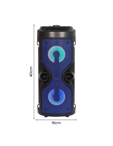 Haut-parleur Bluetooth avec microphone karaoké...