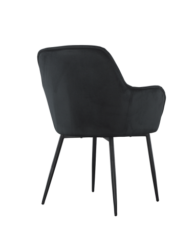 Ensemble de 2 fauteuils en velours QUEEN rétro,...