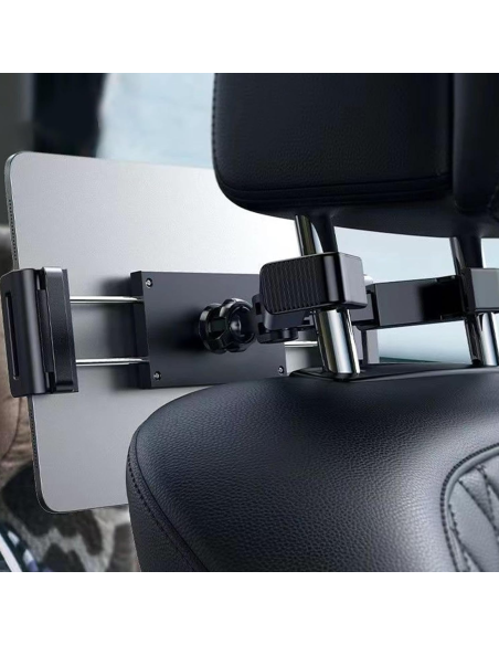 Support de smartphone pour voiture à fixer sur l'appui-tête du siège, universel