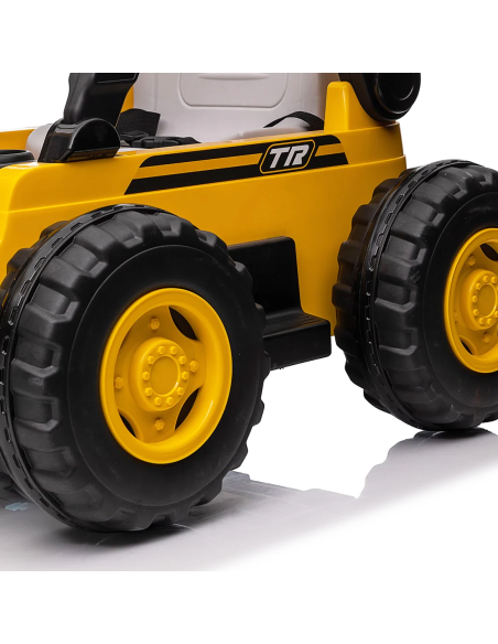 Bulldozer Électrique pour Enfants LT979 New Holland avec Pelle Maniable 12V