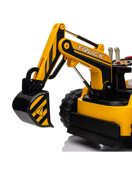 Bulldozer Électrique pour Enfants LT979 New Holland avec Pelle Maniable 12V