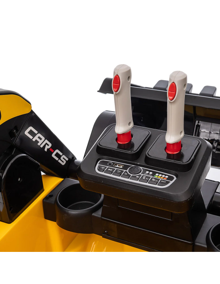 Excavateur Électrique pour Enfants New Holland LT978 avec Pelle Scavatrice 12V