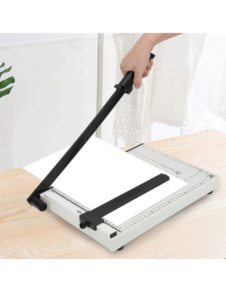Coupe-papier Professionnel avec Grille A4 Règle Guillotine