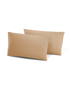 Ensemble de 2 Taies d'Oreiller en Coton Uni pour Lit... 2