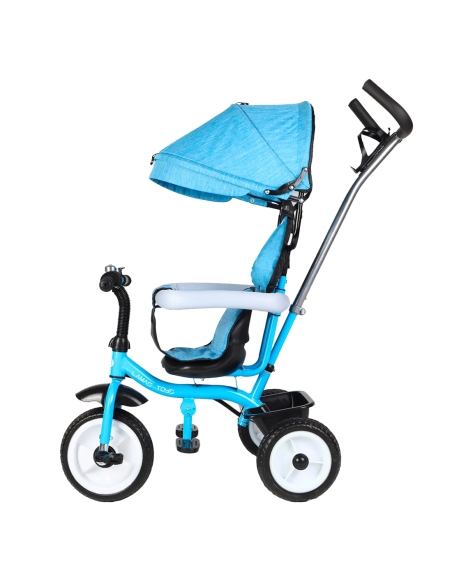 Tricycle FUNNY LT982 Poussette pour Enfants avec Pare-Soleil