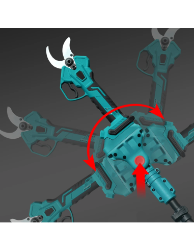 Kit 3 en 1 Ciseaux Électriques 48V avec...