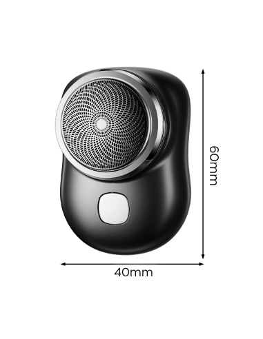 Mini Rasoir Électrique pour Homme Barbe et...