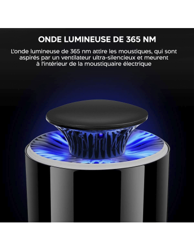 2pz Lampe anti-moustiques électrique 18724,...