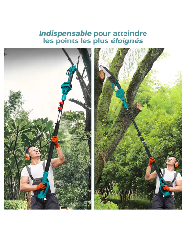 Kit 3 en 1 Ciseaux Électriques 48V avec...