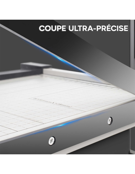 Coupe-papier Professionnel avec Grille A4 Règle Guillotine