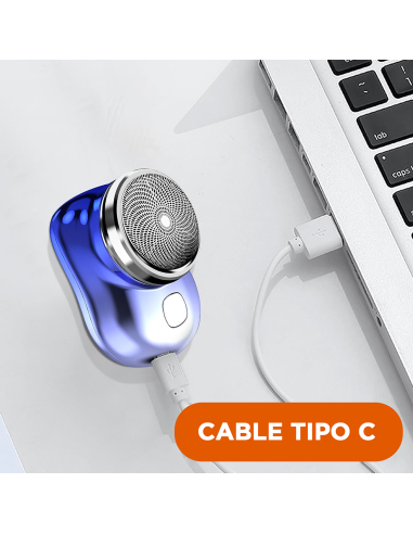 Mini Rasoir Électrique pour Homme Barbe et...