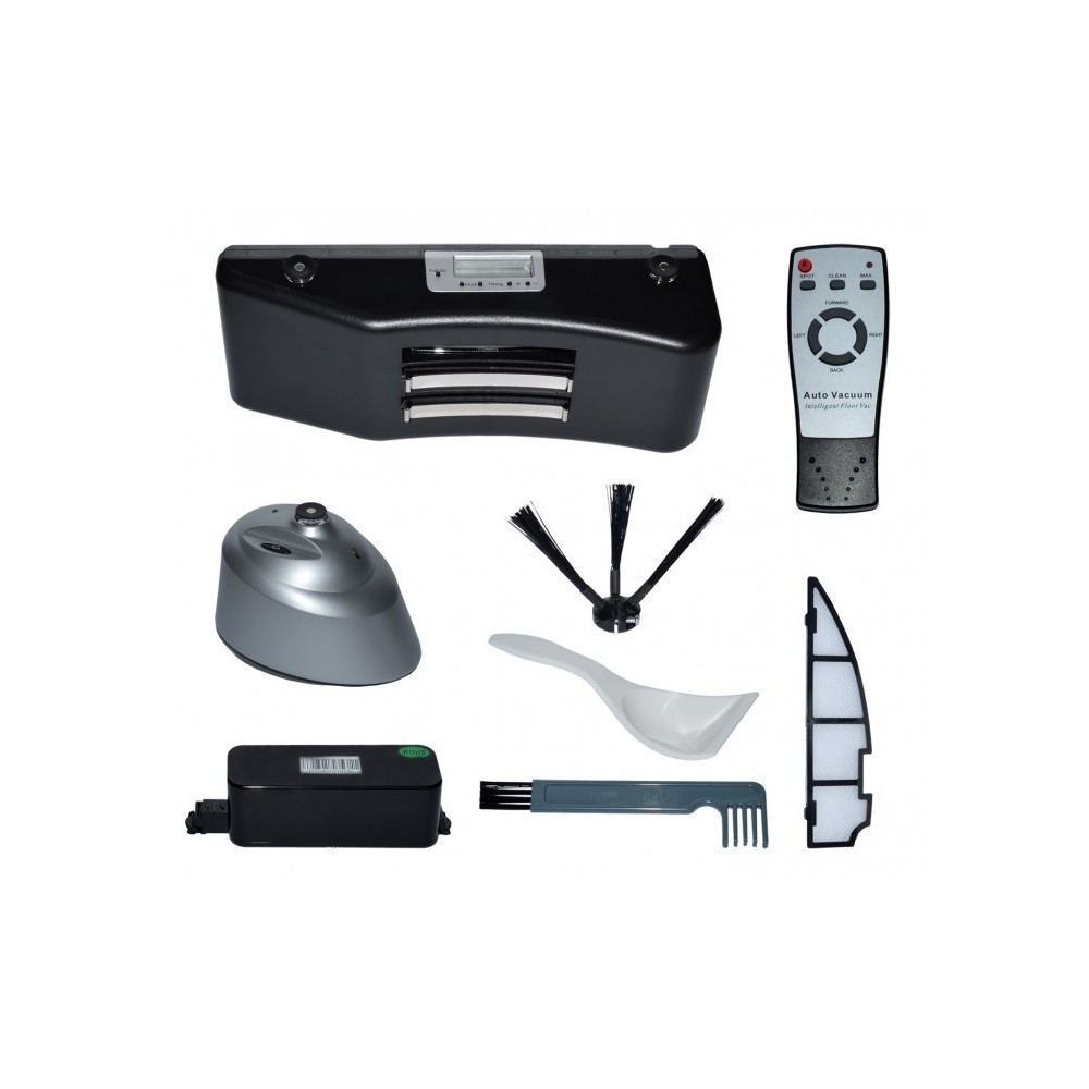 Robot nettoyeur avec télédétection - Aspirateur - 25W - DCG TWIST BS 1025 