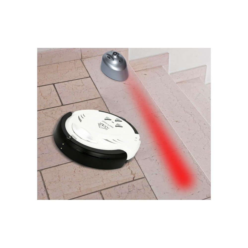 Robot nettoyeur avec télédétection - Aspirateur - 25W - DCG TWIST BS 1025 