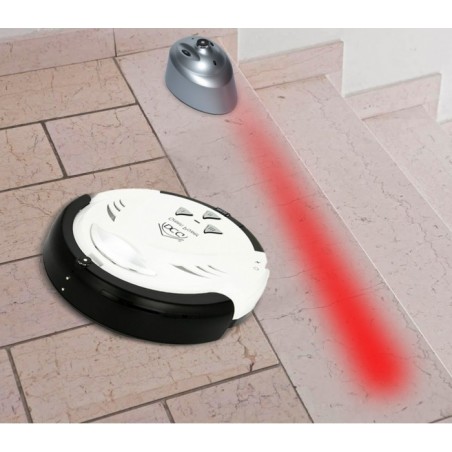 Robot nettoyeur avec télédétection - Aspirateur - 25W - DCG TWIST BS 1025 