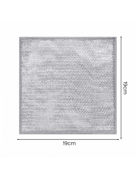 Chiffon en Fil Métallique, 10pcs Réutilisables pour Nettoyage et Vaisselle