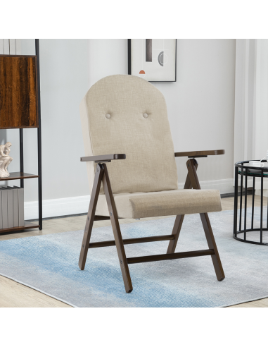 Fauteuil en Bois AMALFI Unicolore, Chaise...