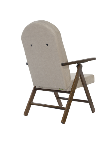 Fauteuil en Bois AMALFI Unicolore, Chaise...