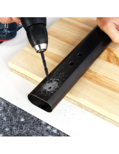 Set de 5 forets hélicoïdaux universels,...