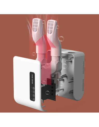 Sèche-chaussures électrique mural avec minuteur...