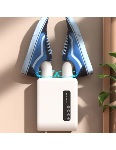 Sèche-chaussures électrique mural avec minuteur...