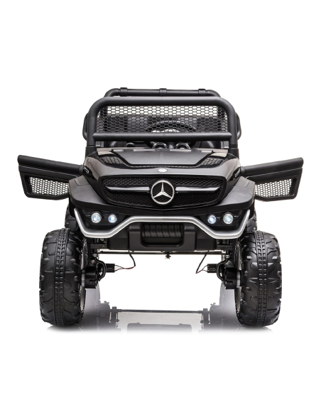 Voiture électrique LT972 Mercedes Unimog pour enfants, avec lumières et sons