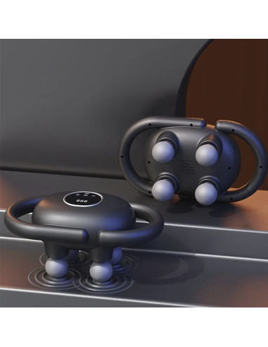 Pistolet de Massage Électrique 4 Têtes pour...