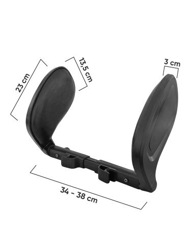 Coussin de tête pour voiture de voyage, support...