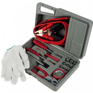 Equipement d'urgence pour voiture - Valise d'urgence - 30 piéces