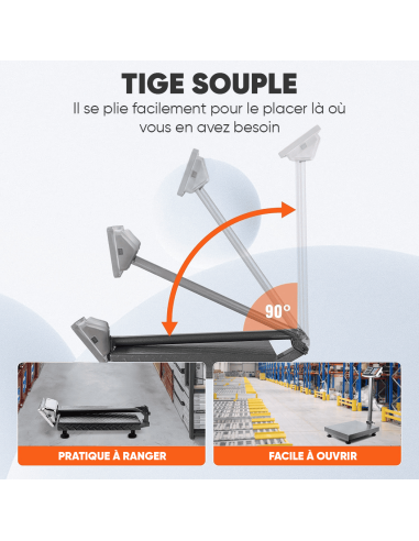 Balance industrielle 150 kg professionnelle à...